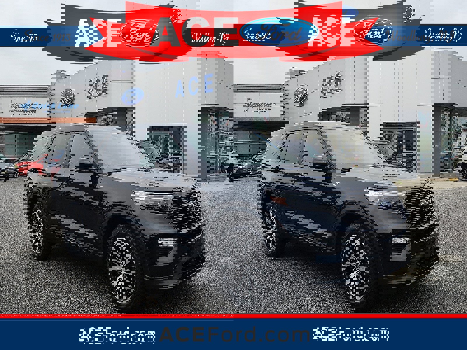 Certified 2022 Ford Explorer ST-Line w/ Class IV Trailer Tow Package image 1