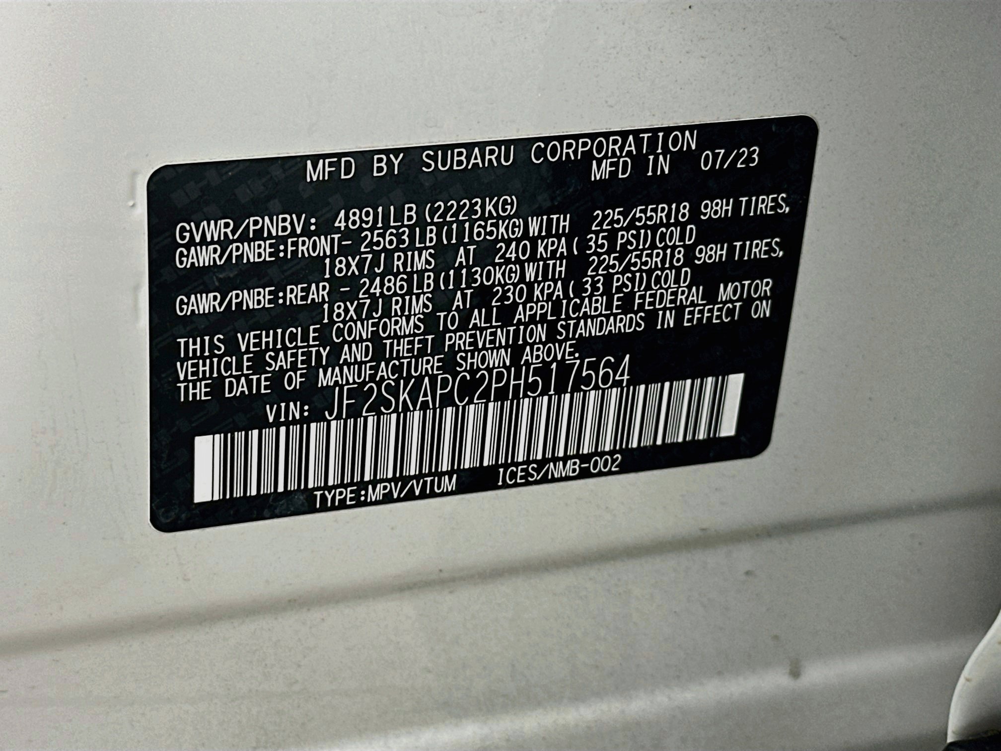 Used 2023 Subaru Forester Limited AWD/4WD image 33