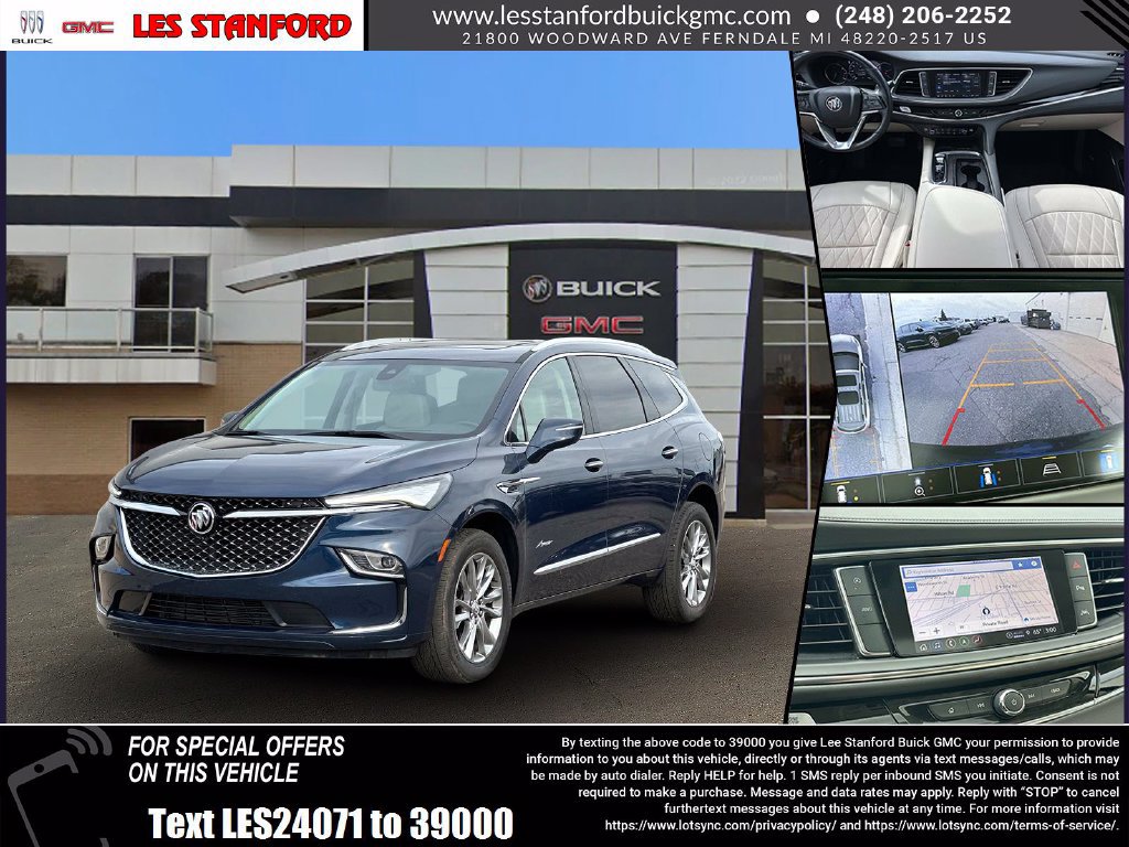 Certified 2023 Buick Enclave Avenir