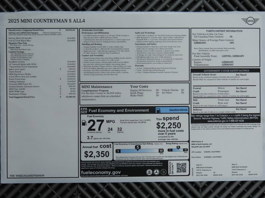 Used 2025 MINI Cooper Countryman S image 10
