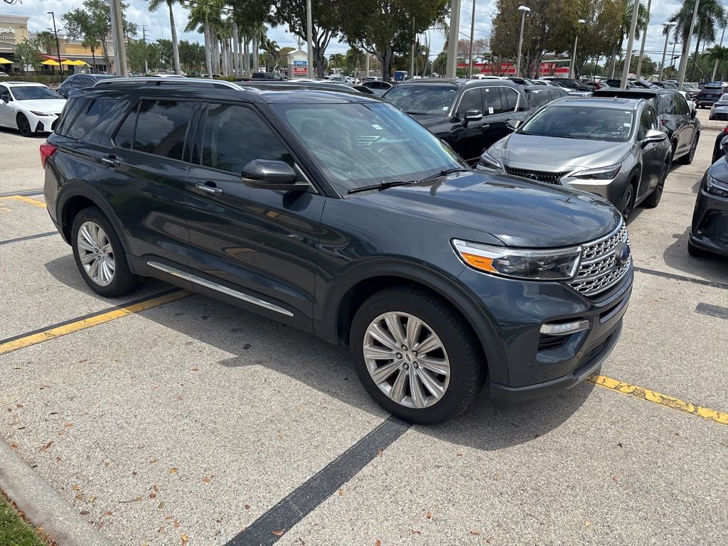 Used 2023 Ford Explorer Limited w/ Equipment Group 301A RWD image 1