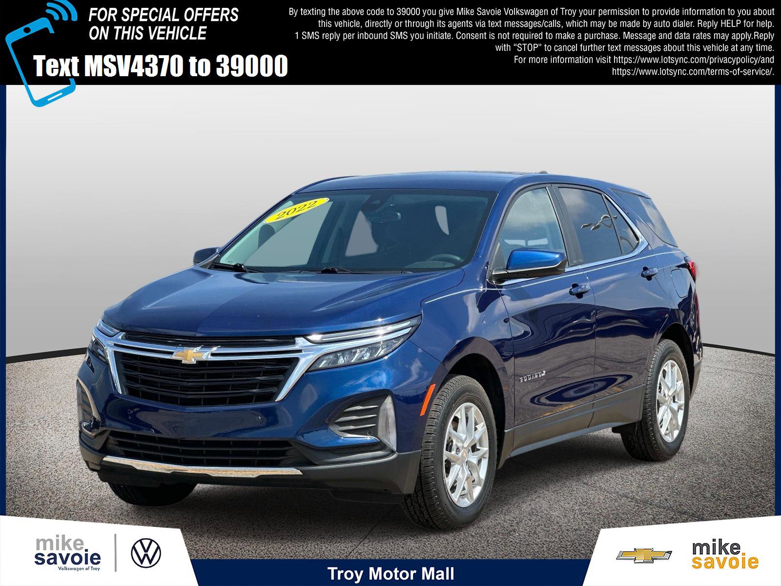 Used 2022 Chevrolet Equinox LT AWD/4WD image 1