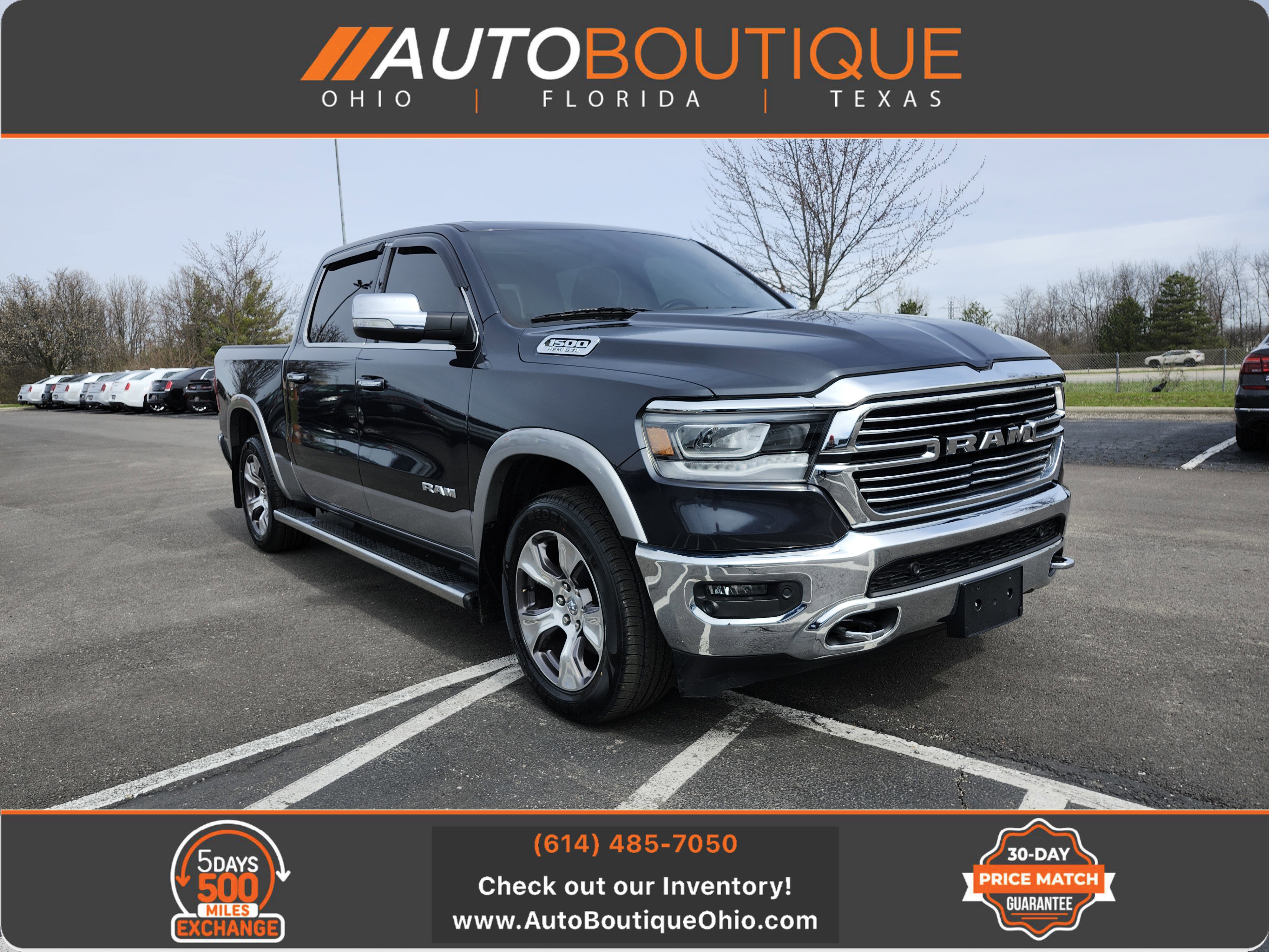 Used 2020 RAM 1500 Laramie AWD/4WD image 1