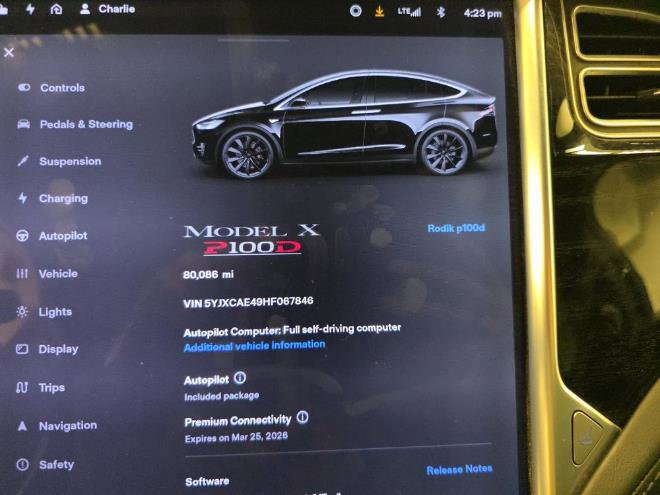 Used 2017 Tesla Model X P100D image 11