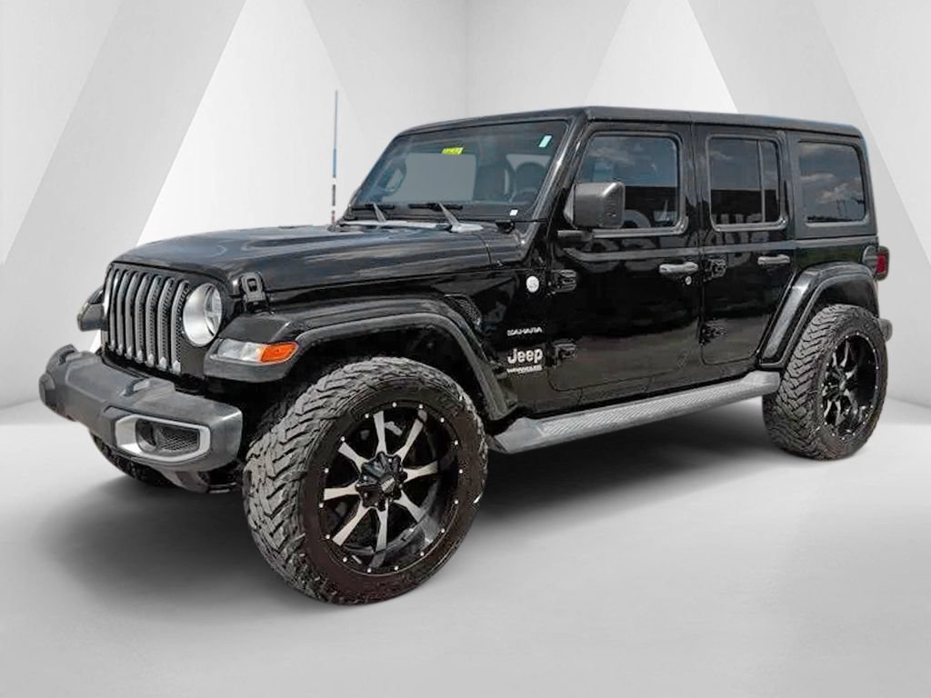 Used 2020 Jeep Wrangler Unlimited Sahara AWD/4WD image 3