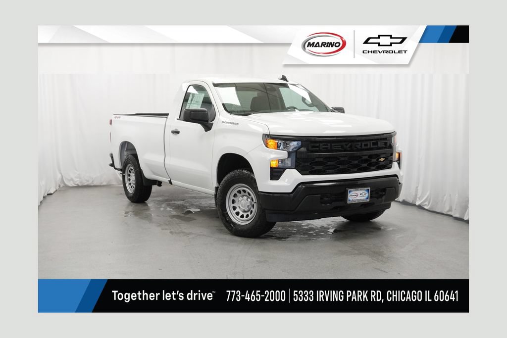 New 2026 Chevrolet Silverado 1500 W/T w/ WT Value Package AWD/4WD image 1