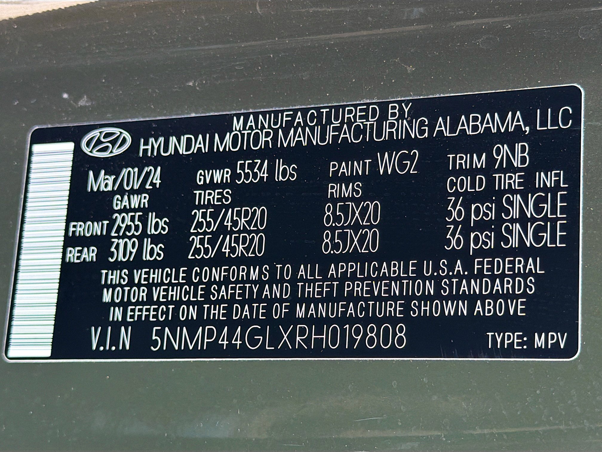 Used 2024 Hyundai Santa Fe Limited image 46