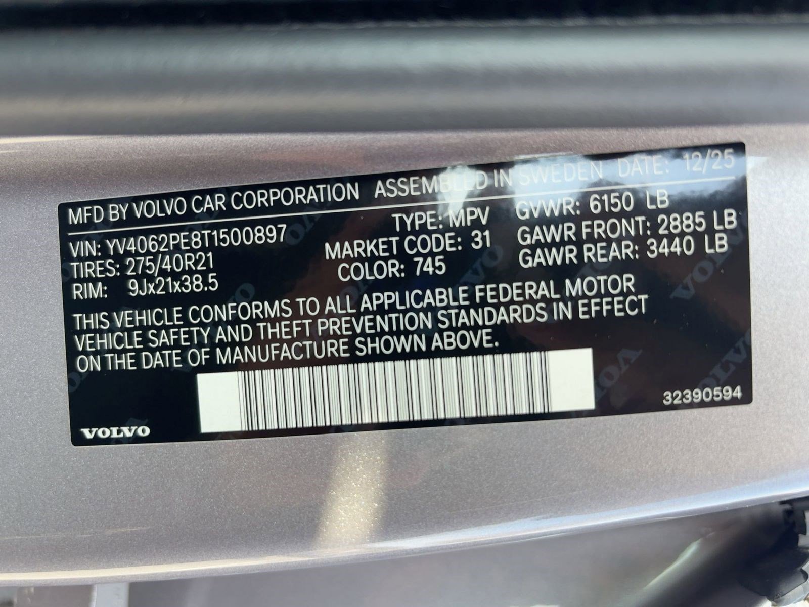 New 2026 Volvo XC90 B6 Plus w/ Protection Package Premier image 19