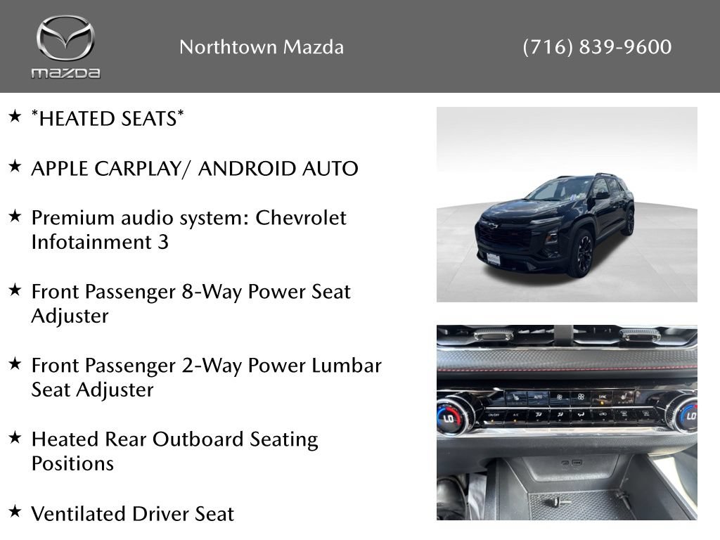 Used 2025 Chevrolet Equinox RS AWD/4WD image 2