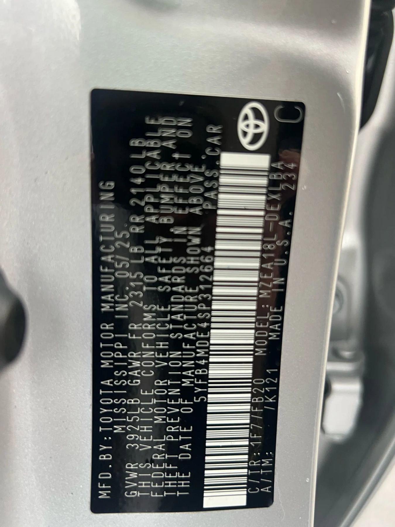 Used 2025 Toyota Corolla LE image 33