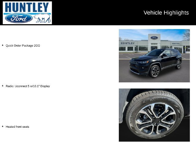 Used 2022 Jeep Compass Limited AWD/4WD image 2
