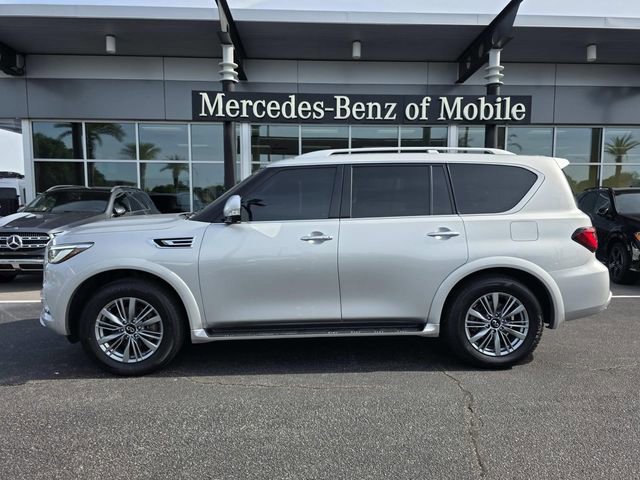 Used 2021 INFINITI QX80 Luxe w/ Cargo Package RWD image 1