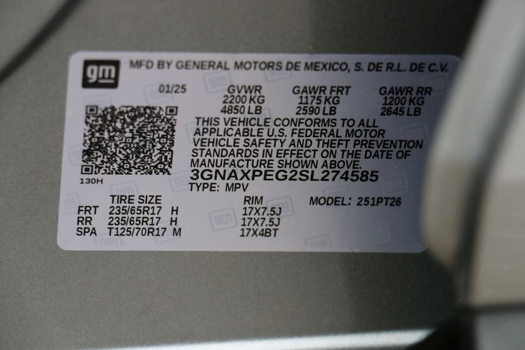 Used 2025 Chevrolet Equinox LT w/ Convenience Package II AWD/4WD image 33