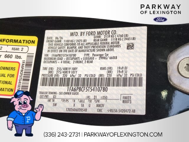 New 2026 Ford Mustang GT Premium w/ GT Performance Package RWD image 32