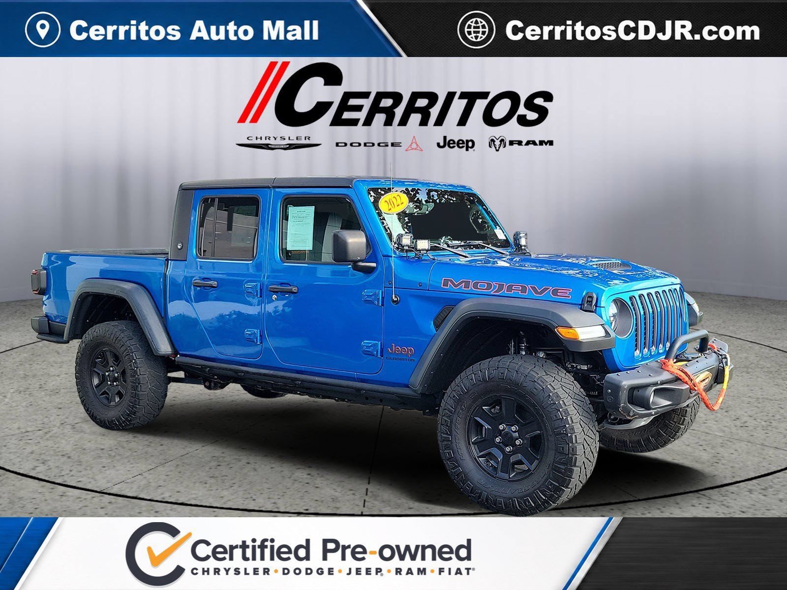 Certified 2022 Jeep Gladiator Mojave w/ LED Lighting Group
