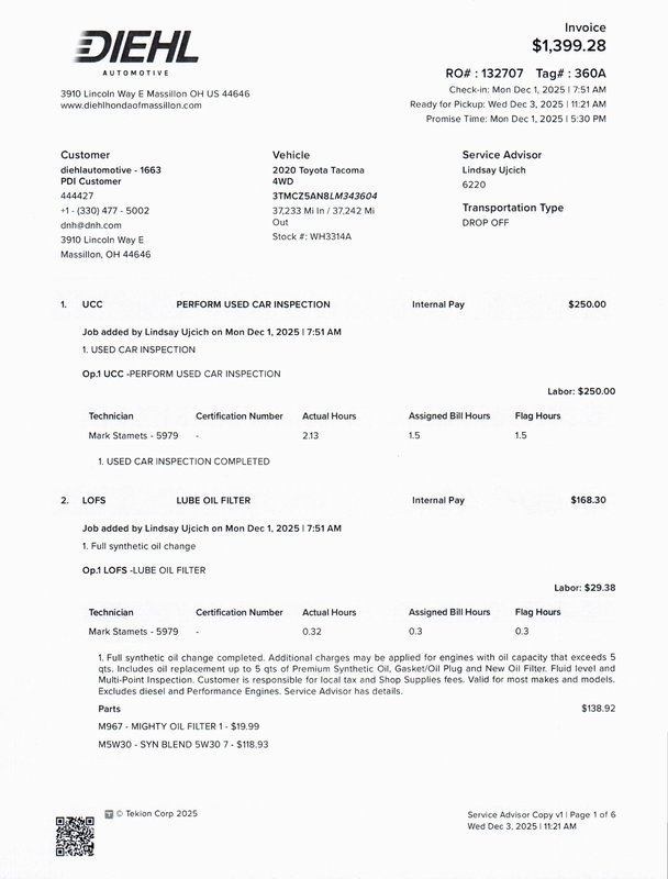 Used 2020 Toyota Tacoma SR image 30