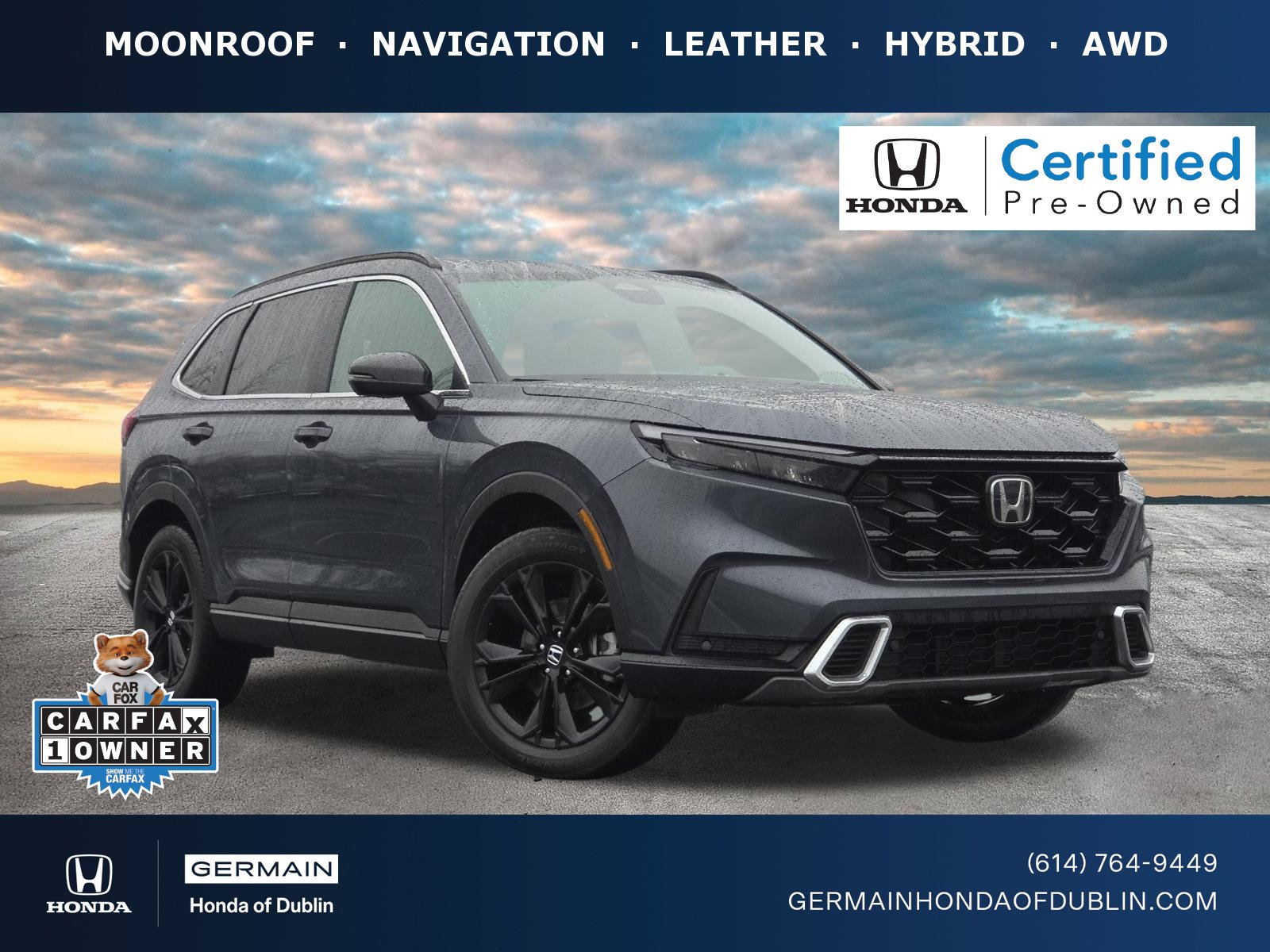 Certified 2024 Honda CR-V Sport Touring