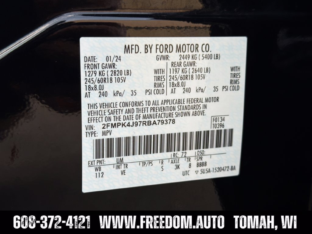 Used 2024 Ford Edge SEL AWD/4WD image 28