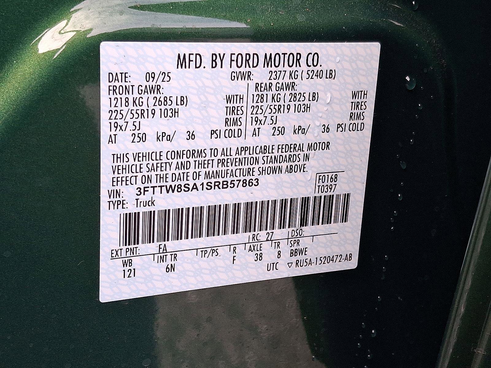 New 2025 Ford Maverick Lariat w/ 4K Tow Package image 18