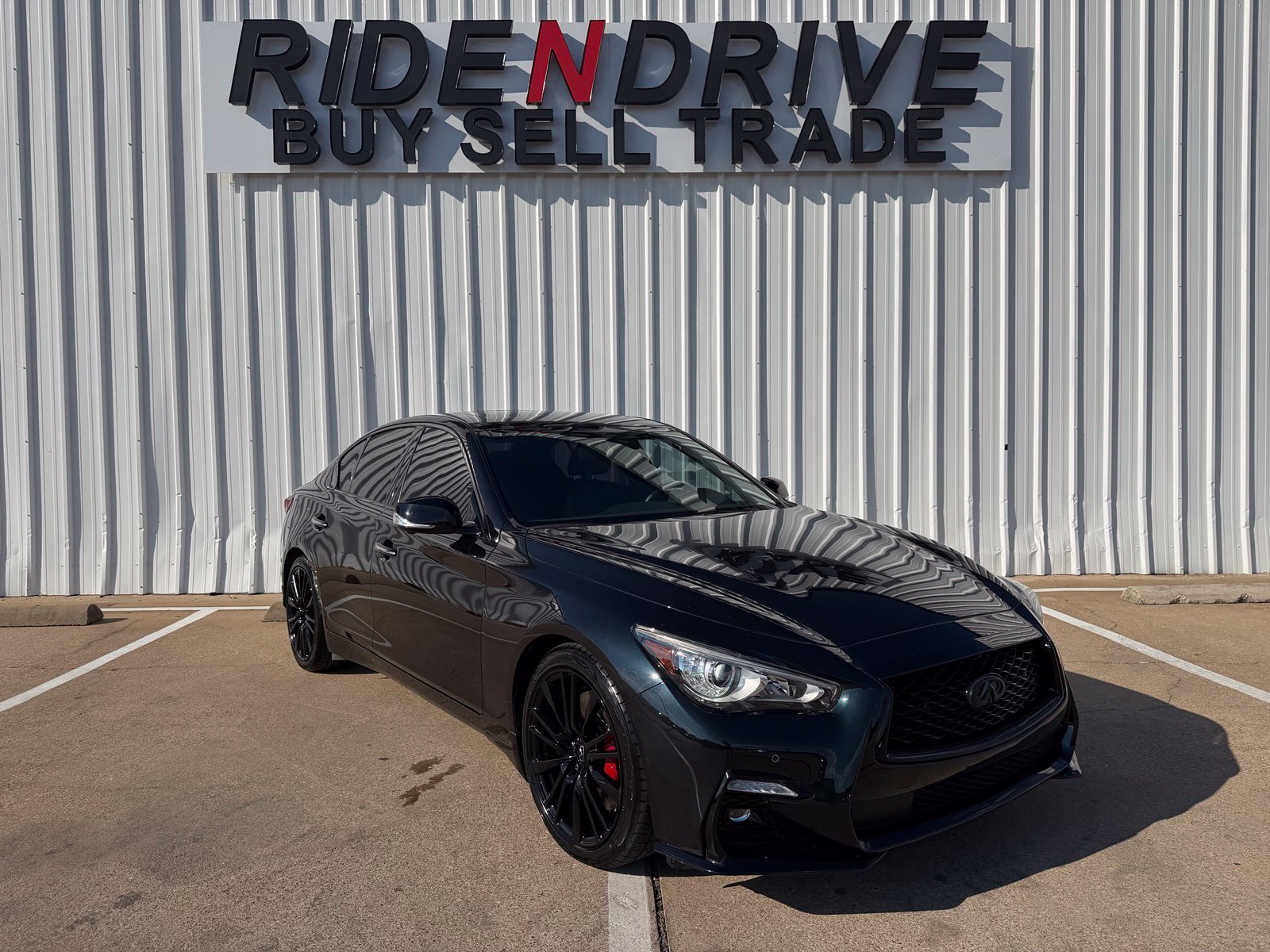 Used 2024 INFINITI Q50 Red Sport 400 w/ Black Opal Edition RWD image 10