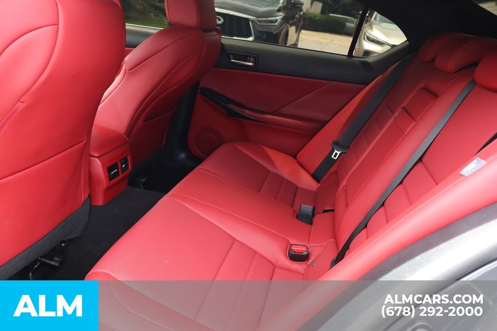 Used 2024 Lexus IS 350 F Sport w/ Memory Package RWD image 16