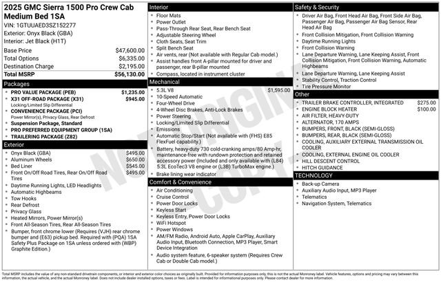 Used 2025 GMC Sierra 1500 Pro w/ Pro Value Package image 12