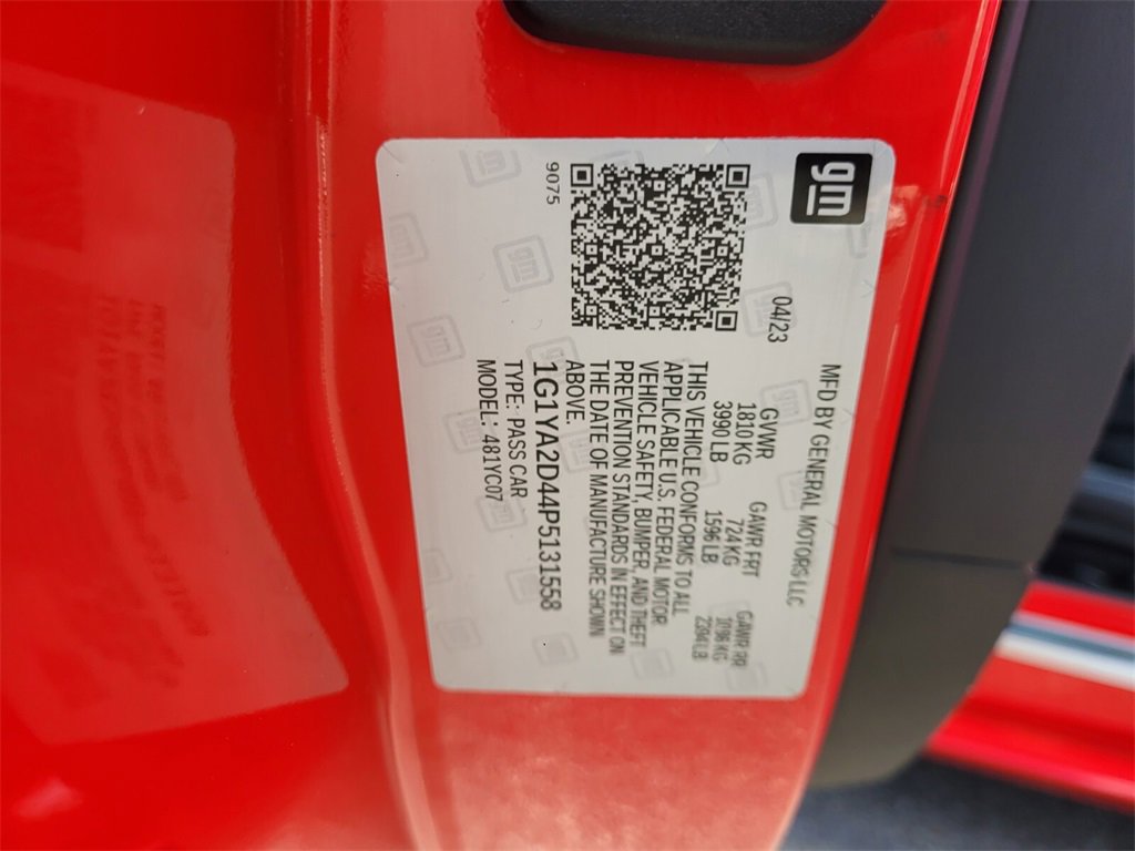 Used 2023 Chevrolet Corvette Stingray Coupe w/ 1LT image 20