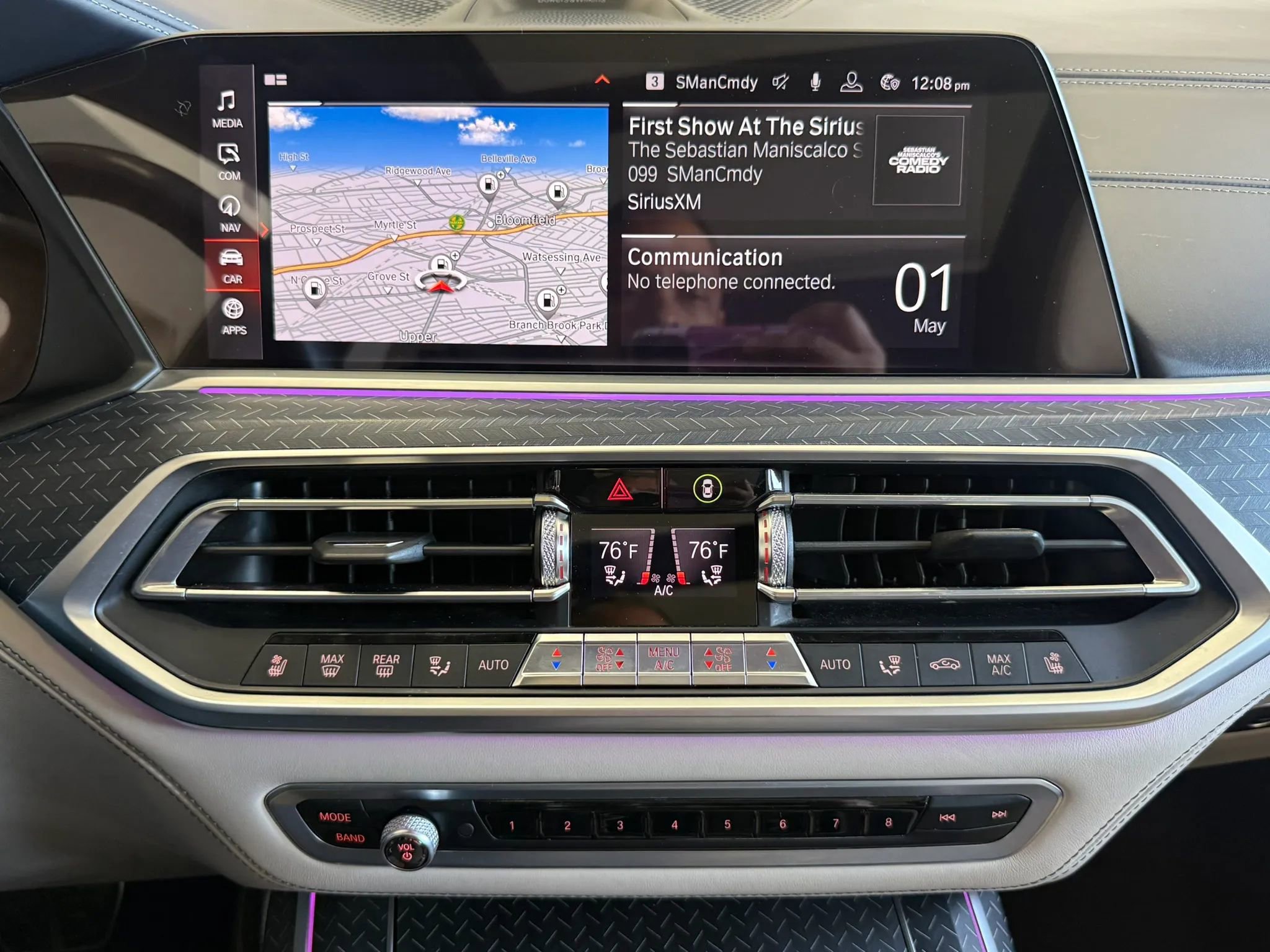 Used 2020 BMW X7 M50i w/ Dynamic Handling Package AWD/4WD image 15