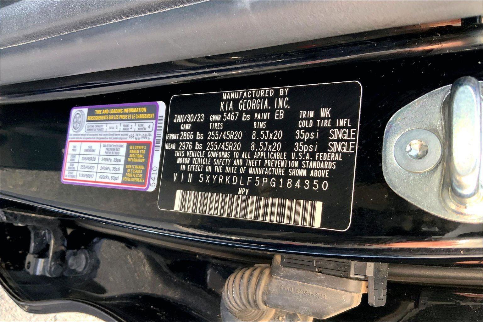 Used 2023 Kia Sorento SX image 30