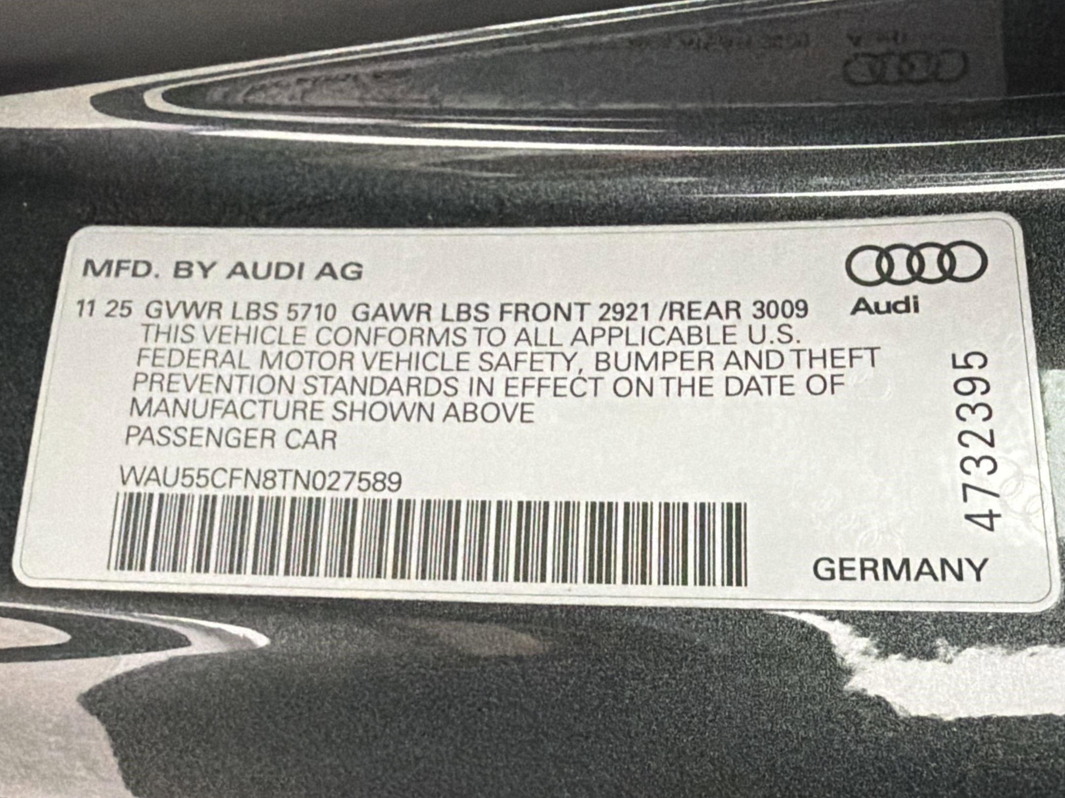 New 2026 Audi A6 Premium Plus image 17