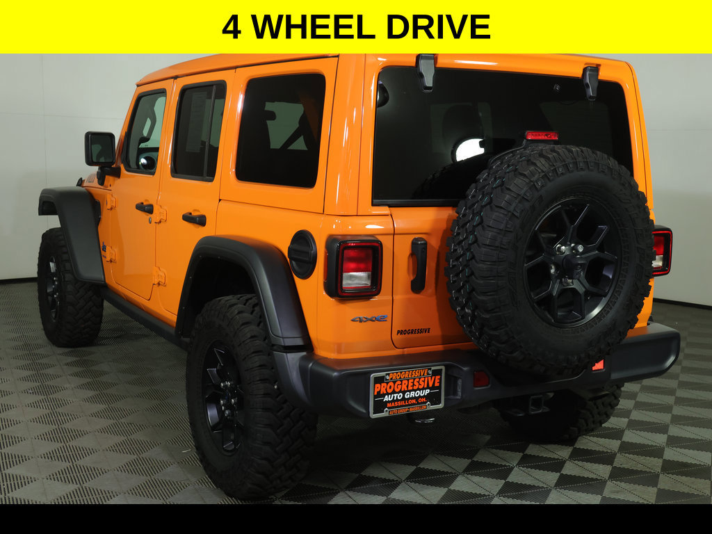 Certified 2025 Jeep Wrangler Unlimited Sport S 4xe AWD/4WD image 5