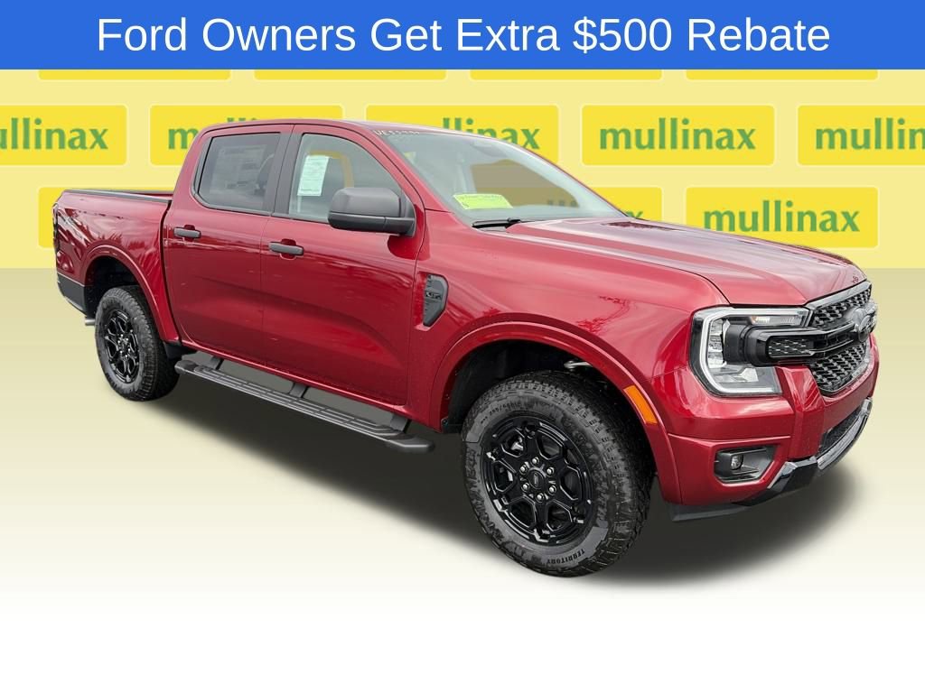 New 2025 Ford Ranger XLT w/ Black Appearance Package