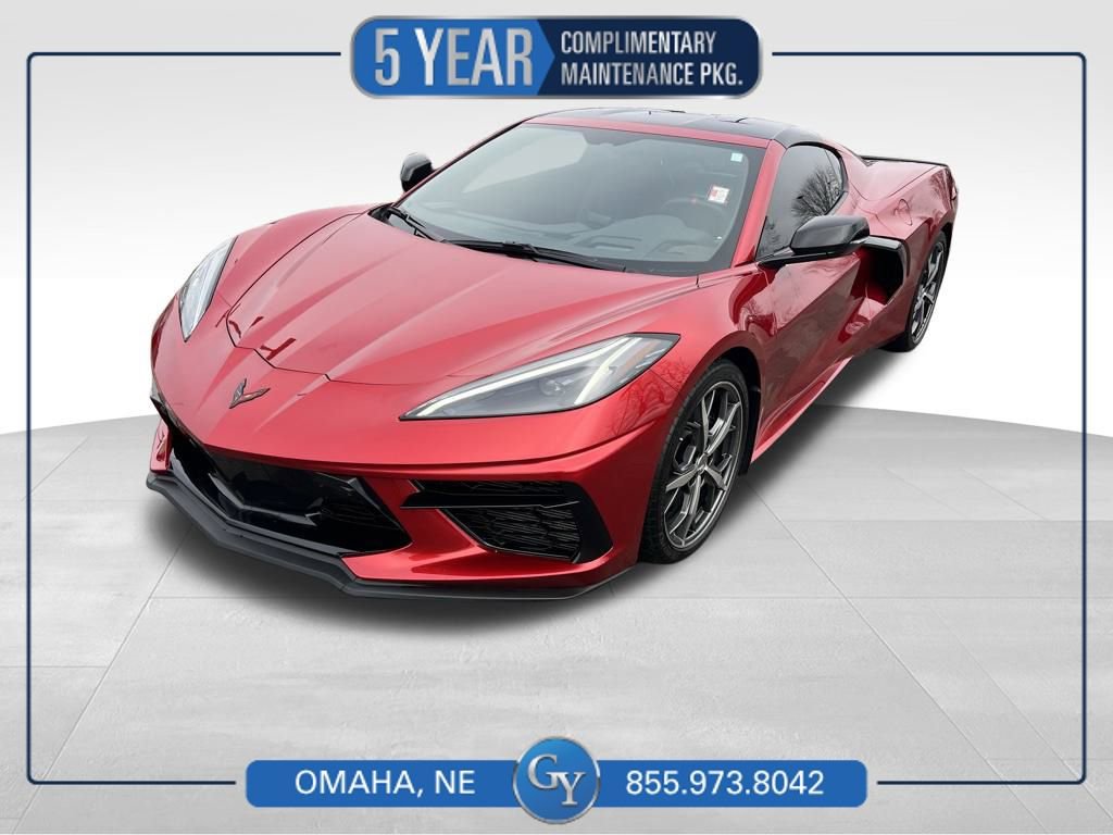 Used 2023 Chevrolet Corvette Stingray Premium Cpe w/ Body-Color Dual Roof Package image 1