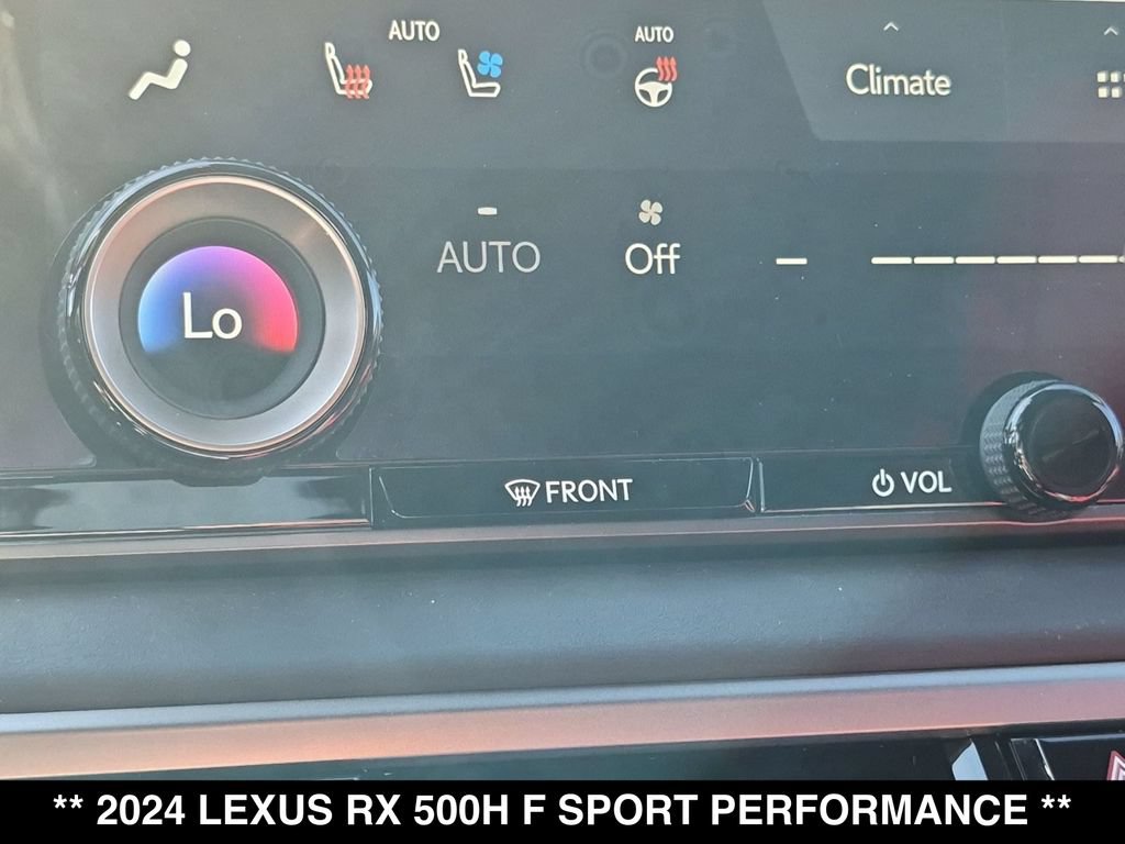 Used 2024 Lexus RX 500h F Sport w/ Accessory Package (K3) AWD/4WD image 22