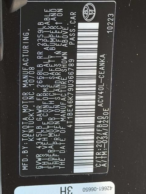 Used 2009 Toyota Camry LE FWD image 22