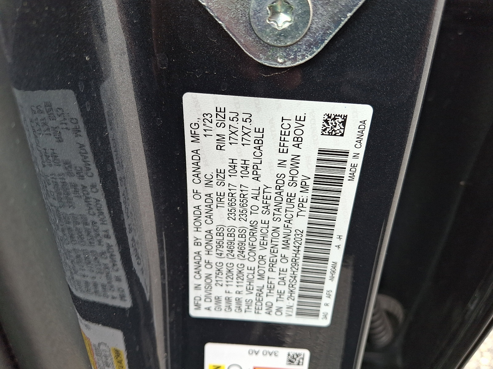 Certified 2024 Honda CR-V LX image 28
