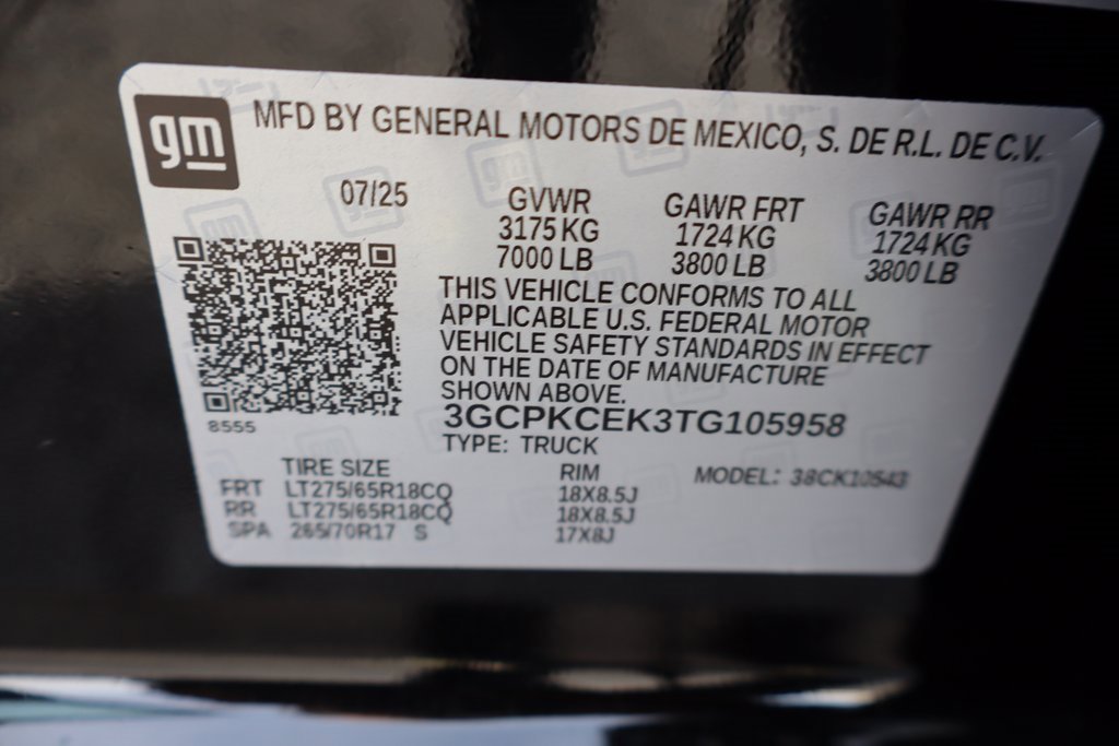 New 2026 Chevrolet Silverado 1500 Custom Trail Boss image 26