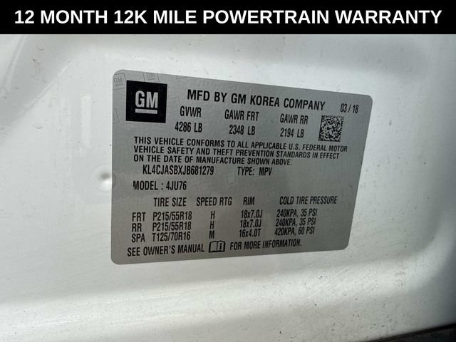 Used 2018 Buick Encore Preferred FWD image 29