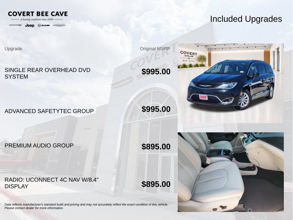 Used 2019 Chrysler Pacifica Touring-L w/ Advanced Safetytec Group FWD image 8