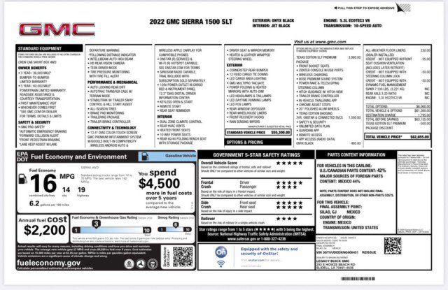 Used 2022 GMC Sierra 1500 SLT image 30