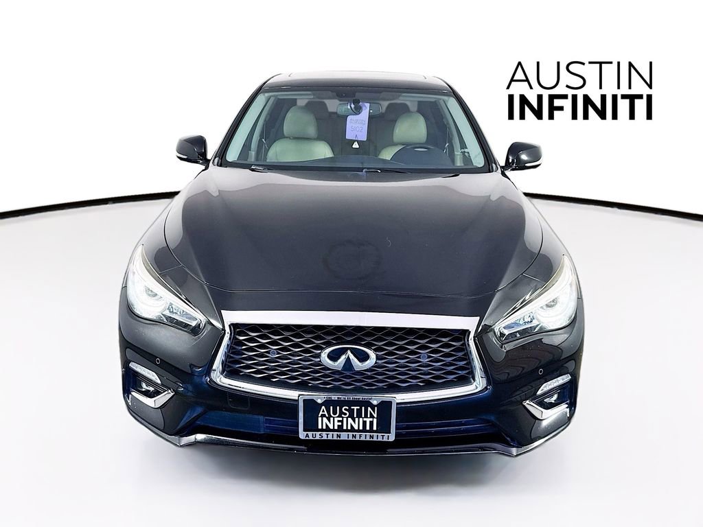 Used 2018 INFINITI Q50 Luxe w/ Essential Package (3.0T Luxe) RWD image 2