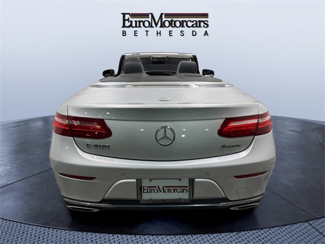 Used 2018 Mercedes-Benz E 400 4MATIC Cabriolet image 4