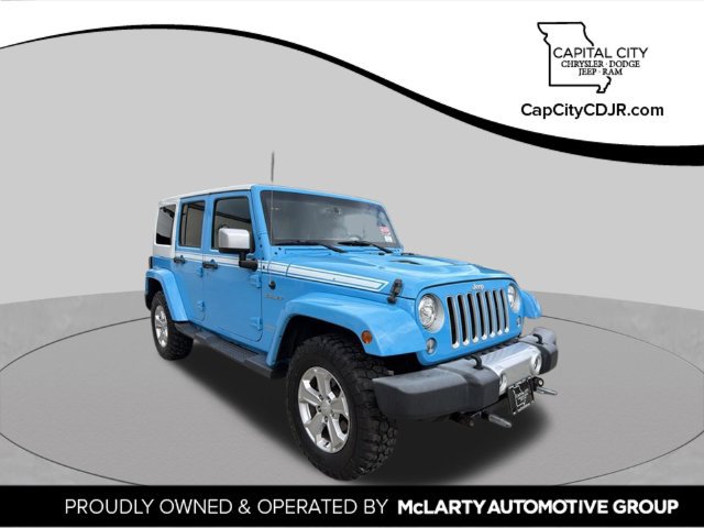 Used 2017 Jeep Wrangler Unlimited Sahara w/ Quick Order Package 24E Chief AWD/4WD 360° Tour