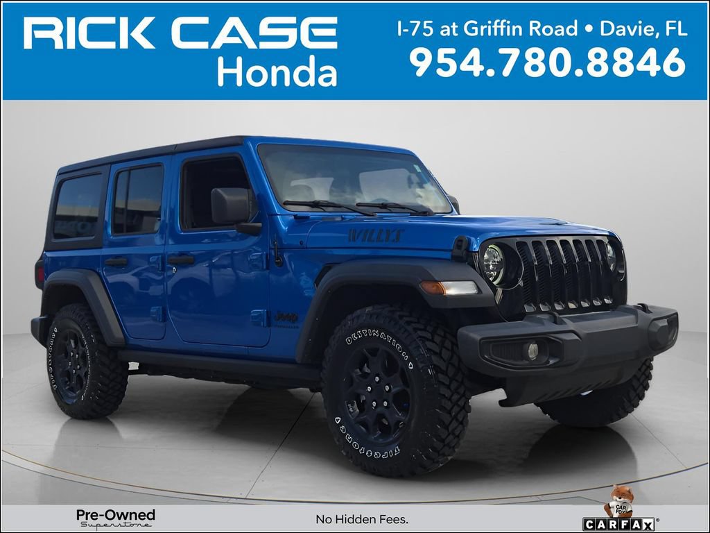 Used 2023 Jeep Wrangler Unlimited Sport AWD/4WD image 1