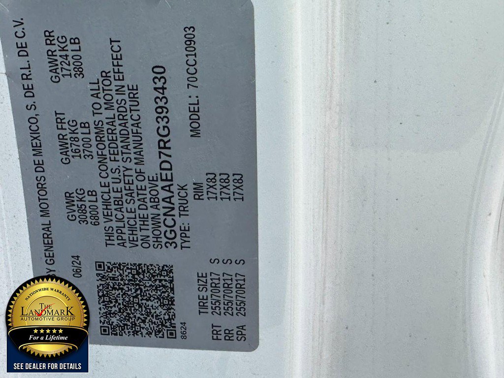 Used 2024 Chevrolet Silverado 1500 W/T w/ WT Fleet Convenience Package image 19