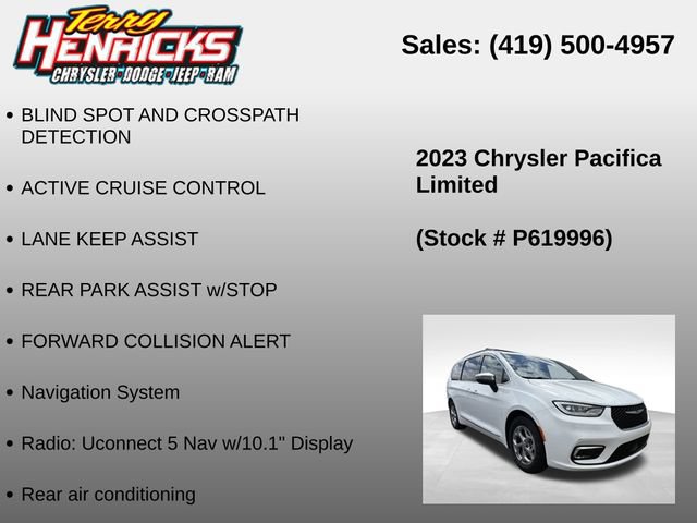 Used 2023 Chrysler Pacifica Limited FWD image 23