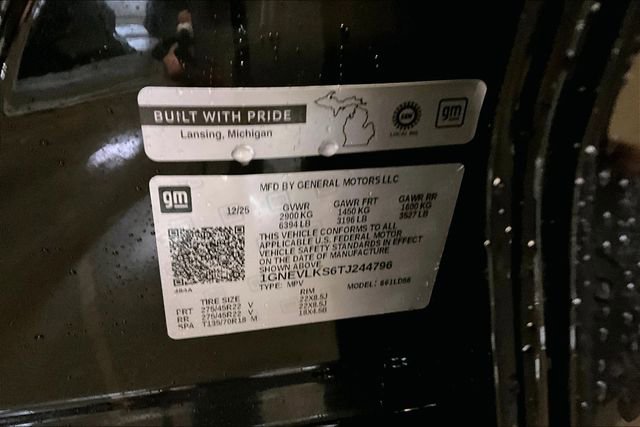 New 2026 Chevrolet Traverse RS w/ LPO, Floor Liner Package image 8