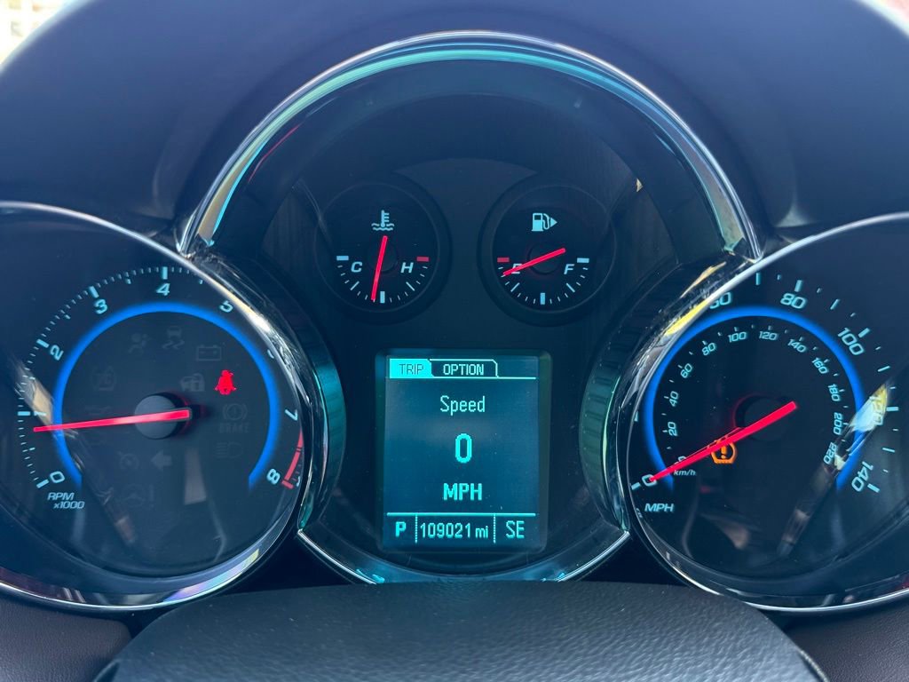 Used 2015 Chevrolet Cruze LTZ w/ Sun, Sound and Sport Package image 8