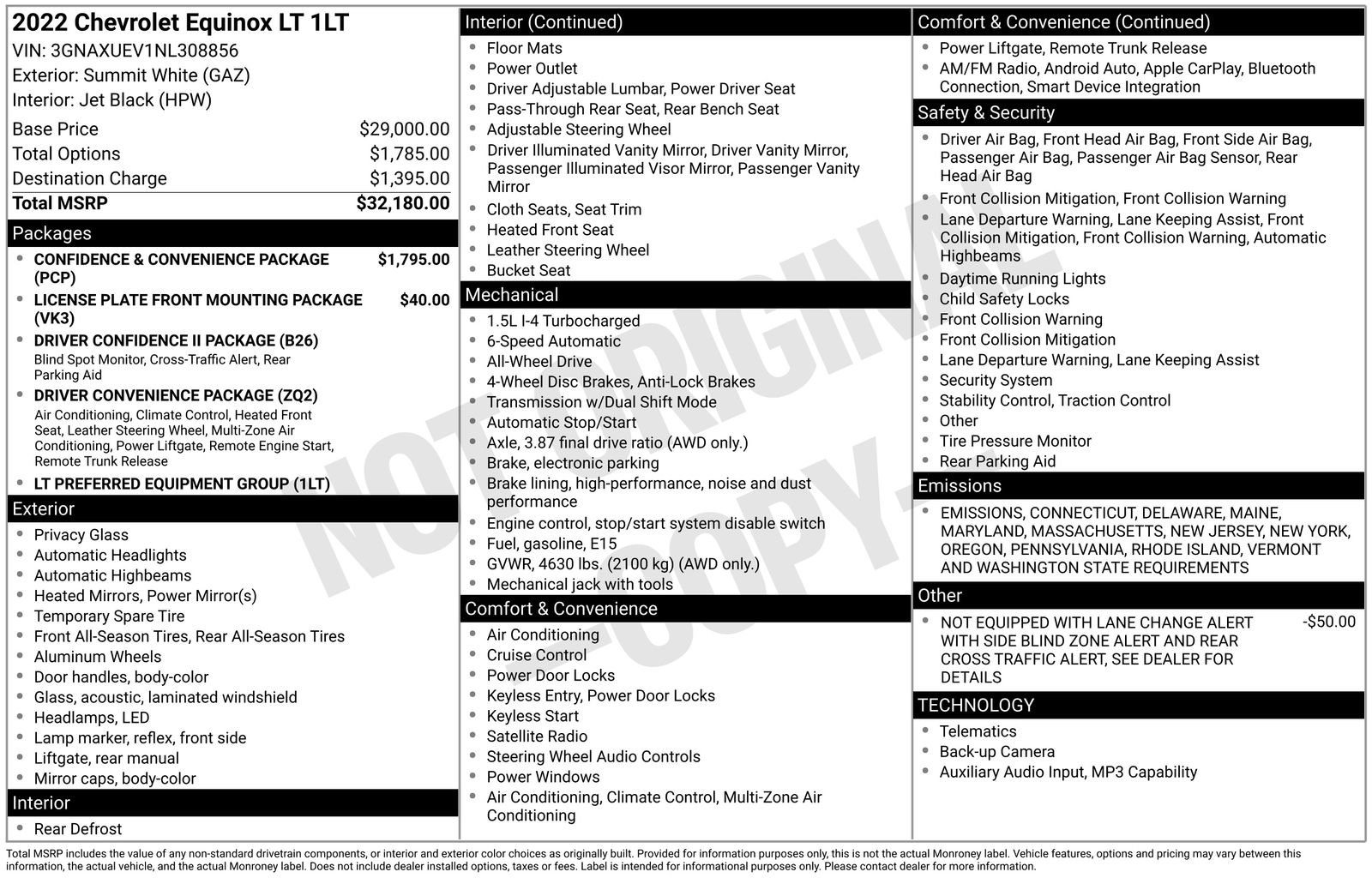 Used 2022 Chevrolet Equinox LT image 10