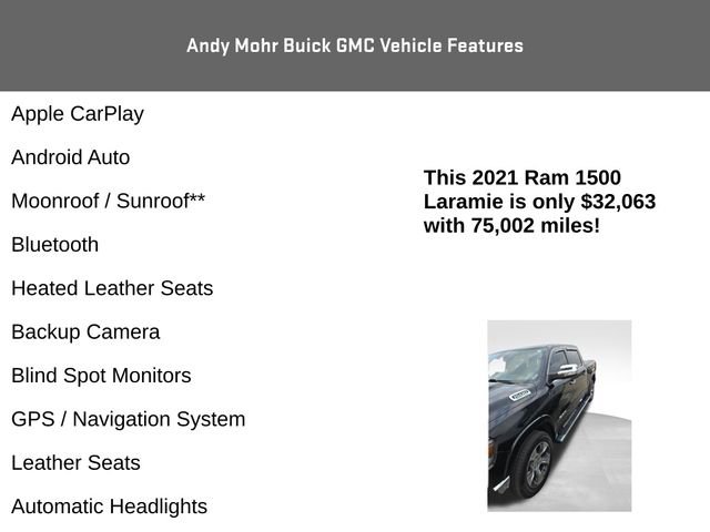 Used 2021 RAM 1500 Laramie image 4